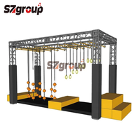 Truss de carrera de obstáculos Ninja Warrior de aluminio para exteriores para Spartan Race