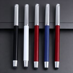 Bolígrafo de Metal Personalizado de Primera Calidad, 2 en 1, con Punta Táctil, <span class=keywords><strong>para</strong></span> Promoción Empresarial, Bolígrafos de Gel de Alta Calidad al por Mayor - Product Image 1