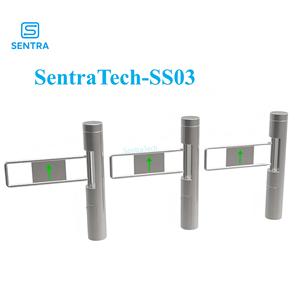 มอเตอร์ไร้แปรงถ่าน Sentra <span class=keywords><strong>SS03</strong></span> ประตูหมุนกั้นคนเดินเท้าแบบป้องกันการหนีบ พร้อมระบบเข้าออกด้วยบัตร RFID ดีไซน์บางเฉียบ มาตรฐานป้องกัน IP44 - Product Image 6