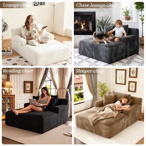 Sofá Comprimido Estilo Nórdico de 2 Plazas, Sofá en Caja Empacado al Vacío, Tela con Esponja Completa, Ideal para Apartamentos, Directo de Fábrica - Product Image 3