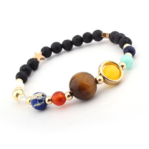 Natural Stone Universe Yoga Chakra Solar <b>Bracelet</b> Eight Planets <b>Bead</b> <b>Bracelet</b> <b>Men</b> M0293 - Product Image 2