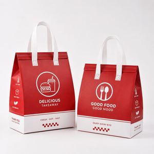 Food Grade Insulated Delivery Bag Custom Thermal Takeaway Packaging Factory Direct - Product Image 1