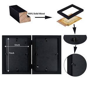 2026年ペット喪失記念フォトフレームセット　お悔やみネックレス　ペットの思い出のための詩　ペットメモリアル両面フレーム - Product Image 4