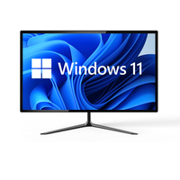 Tudo Em Um PC de bureau pas cher tout en un PC 21.5 pouces LED AIO Core I3 I5 I7 ordinateur monobloc Pc Todo En uno