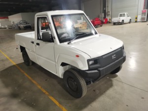 Mini-transporteur électrique certifié CEE, boîte de chargement ouverte sur 3 côtés, 2 roues motrices, basse vitesse, pour la <span class=keywords><strong>livraison</strong></span> urbaine du dernier kilomètre - Product Image 3