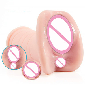 Beliebte TPE-Material Vagina-Masturbatoren Sexspielzeuge mit Engem Analkanal für Männliche Selbstbefriedigung - Product Image 1