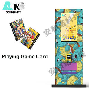 Distributeur automatique de cartes de voeux d'usine Distributeur de cartes de jeu debout - Product Image 2