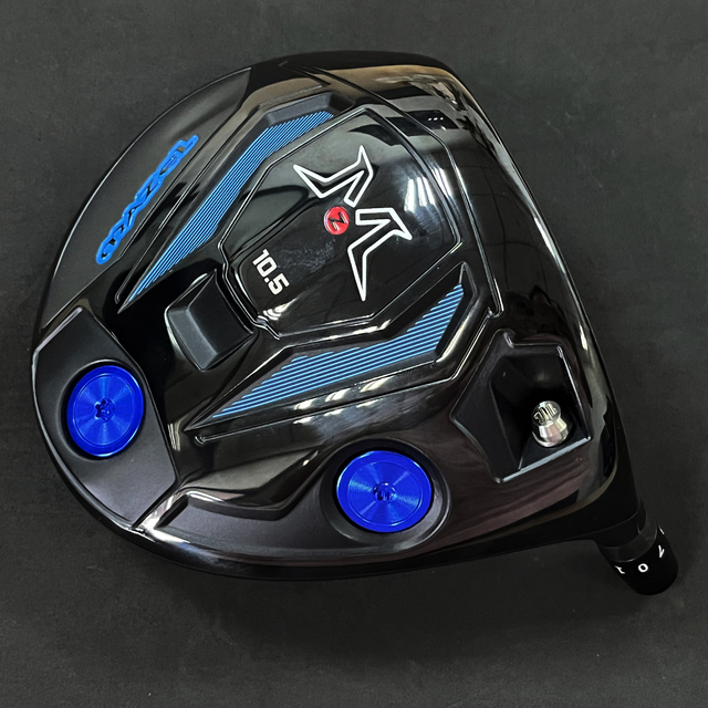MAZEL 2024 Mens Max Driver 460 CC Titanium Black 9.5/10.5 Degree Golf Club