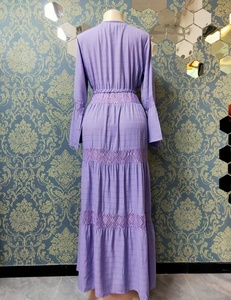 Nouvelle robe à la mode musulmane pour robe d'été à fleurs - Product Image 3
