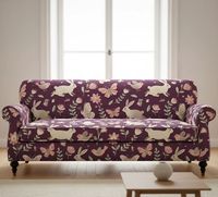 Tissu d'ameublement de haute qualité imprimé lapin et fleurs, vendu au mètre, tissu décoratif pour meubles de jardin à motif lapin, pour ameublement