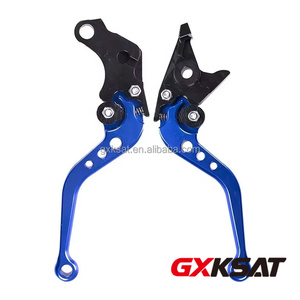 GXKSAT - Palanca de Embrague CNC de Alta Calidad para Scooter, Palanca de Freno de Disco para Motocicleta, Compatible con VTR250 CB400 <span class=keywords><strong>VTR</strong></span> 250 CB <span class=keywords><strong>400</strong></span> - Product Image 1