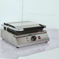 Plaque de cuisson professionnelle électrique en acier inoxydable de qualité 304 à tête unique, équipement de restauration EG-811E.XM, petite taille