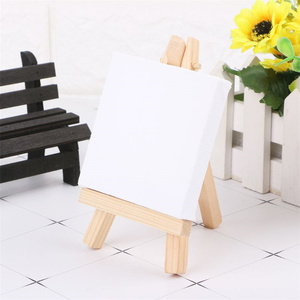 Gran oferta, caballetes pequeños de madera, soporte de exhibición de mesa, soporte de pintura, caballetes de trípode de madera <span class=keywords><strong>para</strong></span> carteles de pizarra fotográfica - Product Image 6