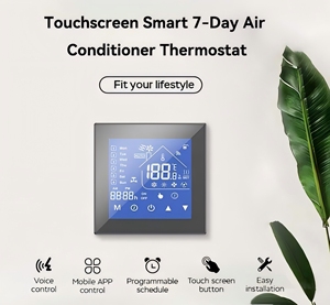 Tuya Smart WiFi HVAC Climatiseur avec Design Moderne 240V Dispositif de Refroidissement Sans Fil Thermostat Intégré pour Maison <span class=keywords><strong>Appartement</strong></span> - Product Image 3