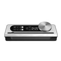 Scelleuse sous vide automatique en acier inoxydable avec balance, design compact, capacité jusqu'à 1,0 L pour usage domestique
