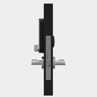 Serrure de porte intelligente RFID pour hôtel, résistante au feu, certifiée CE