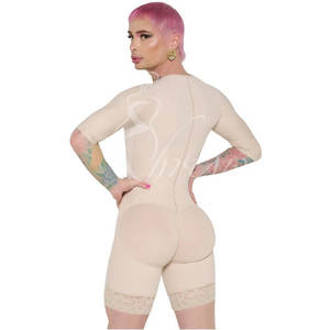 <span class=keywords><strong>ตุ๊กตา</strong></span>คอร์เซ็ท Colombian Fajas กระชับสัดส่วนพร้อมบรา | การบีบอัดที่สูงเป็นพิเศษสำหรับหลังผ่าตัดและการสร้างรูปร่างประจำวัน - Product Image 4