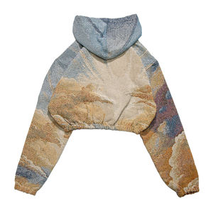 <span class=keywords><strong>Sudadera</strong></span> de Moda con Diseño de Paisaje Personalizado, Estilo Hip Hop, Tejido Jacquard, <span class=keywords><strong>Sudadera</strong></span> con Capucha - Product Image 5