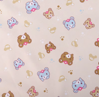 Tissu en taffetas recyclé imprimé, imperméable, en polyester recyclé, avec revêtement argenté