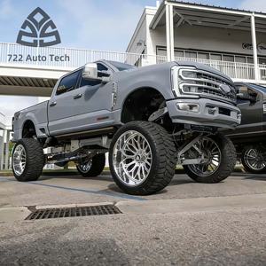 722Auto Kg1 Même type 22x12 22x14 24x12 24x14 Jantes forgées concaves 4x4 tout-terrain pour pick-up et SUV pour Silver Ado 1500 2500 - Product Image 3