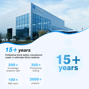 340Wh/kg 10C 솔리드 스테이트 3.7V 22.2v 44.4v 51.8v 6S 8S 12S 14S 18S 24S 산업 드론 EVTOL 13000mAh LiPO 배터리 팩 - Product Image 5