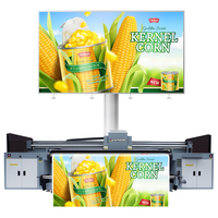 Graphking Fabricación 1,8 m 6ft 3/4/6 Pcs I3200 Cabezales Plotter ancho Máquina de impresión de impresora híbrida Uv de gran formato