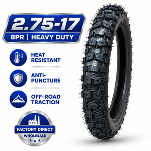 <span class=keywords><strong>Pneu</strong></span> de moto <span class=keywords><strong>17</strong></span> <span class=keywords><strong>pouces</strong></span> direct usine, prêt à être expédié, <span class=keywords><strong>pneu</strong></span> de moto de rue durable pour toutes les séries de jantes <span class=keywords><strong>17</strong></span> <span class=keywords><strong>pouces</strong></span>, tubeless et avec chambre à air - Product Image 2