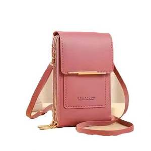 Sac bandoulière femme de design français de niche modèle petit et carré en PU imperméable pour l'automne 2025 - Product Image 4