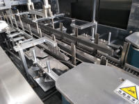 Machine d'emballage automatique de biscuits en sachet, machine de conditionnement en carton de biscuits