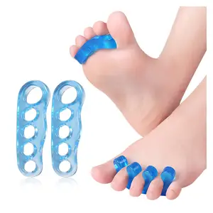 Gel Toe Stretcher & Toe Separator Pedicure Toe Separators Repeatable Washable Toenail Dividers