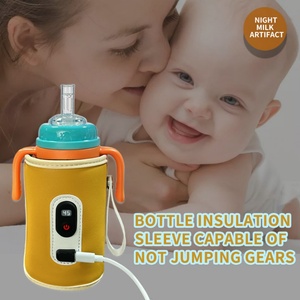 Bottle Insulation Cover <b>USB</b> Portable Milk Warmer for Outdoor Use, Constant Temperature <b>Heating</b> Water Bottle - Product Image 5
