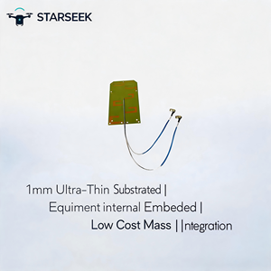 Antenne directionnelle mini PCB Starseek intégrée pour pistolet anti-drone portable et de sac à dos - Product Image 3
