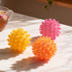 Nouveau jouet anti-stress transfrontalier en TPR, balle colorée clignotante pour jeunes (7-14 ans), jouet souple en caoutchouc à presser, vente en gros - Product Image 2