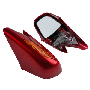 XF-415T-RC specchietti retrovisori rossi arancioni indicatori di direzione adatti per <span class=keywords><strong>Honda</strong></span> ST1300 <span class=keywords><strong>1300</strong></span> 2002-2011 - Product Image 3