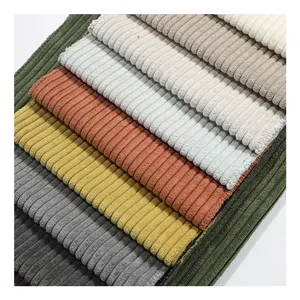 4.5T Sofa Fabric For Furniture Textile 140-160cm Width Corduroy Upholstery Fabric Woven Fabric Upholstery