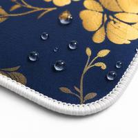 Tapis de Mahjong Personnalisé Imprimé Style Ancien Tatouage Rose & Swallow, Tapis de Jeu de Mahjong Carré 80cm, Housse de Table OEM ODM en Gros