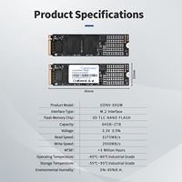 قرص صلب داخلي GoldenDisk NVMe PCIe Gen 3 SSD بسعة 2 تيرابايت، وحدة تحكم IG5236، شريحة YMTC، جديد لأجهزة سطح المكتب