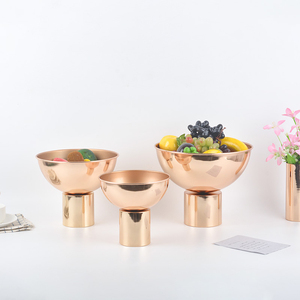 Grande metallo decorativo <span class=keywords><strong>centrotavola</strong></span> porta <span class=keywords><strong>ciotola</strong></span> per la festa nuziale, oro vasi per <span class=keywords><strong>centrotavola</strong></span> Mini oro porte di composizione floreale - Product Image 3