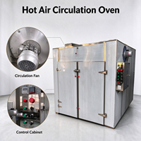 Four de séchage à air chaud à circulation forcée, sécheur industriel à plateaux économe en énergie pour fruits, fruits de mer, épices et granulés chimiques