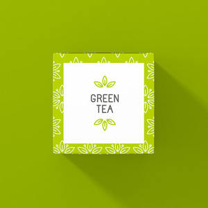 Caja de té ecológica amarilla, caja de regalo artesanal, se pueden aceptar pedidos de té personalizados - Product Image 2