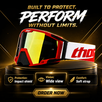 Gafas de Motociclismo de Alta Calidad con Protección UV, Anti-Impactos, Anti-Vaho, Lentes Reemplazables, Gafas Deportivas para Ciclismo