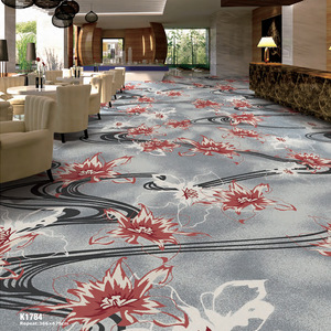Custom Made Axminster Wool <b>Carpet</b> For Hotel Corridors And Banquet Halls Fire Resistant Patterned Floor <b>Covering</b> - Product Image 3