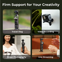   Mini trépied de bureau à dégagement rapide 6083 pour DJI Pocket 4P / 4 / 3 et Xtra Muse