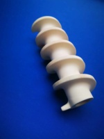 Production et vente professionnelles de pièces céramiques industrielles en céramique Helix résistantes à l'usure