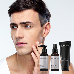 Nettoyant apaisant pour le visage de marque privée crème hydratante pour le visage tonique d'hydratation en profondeur ensemble de soins de la peau pour hommes hamamélis - Product Image 1