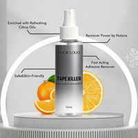 Étiquettes personnalisées – Deux types de dissolvants de ruban adhésif rapide et actif – 118 ml