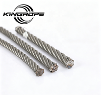 Câble en acier galvanisé à chaud 6x19+FC & 7x19, 3mm-40mm, câble de rigging à usage général