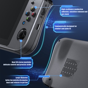 Win600 Video <strong>Games</strong> Consoles Steam Open Source 5.94" Screen 64 Bit 3020e 128GB Classic Retro Win10 Handheld <strong>Games</strong> Player Mini <strong>PC</strong> - Product Image 3