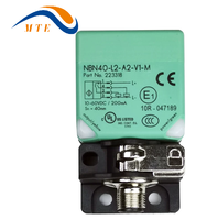 Capteur de proximité inductif NBN40-L2-A2-V1-M 40 mm non encastré PNP 10-60 VDC IP69K M12 E1 -40°C sans contact pour automatisation industrielle