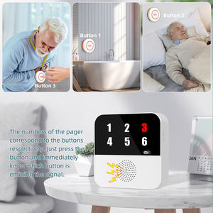 Bouton d'appel SOS WIFI Tuya pour personnes âgées avec bracelet, pour patients et personnes âgées à domicile, machine d'appel médical sans fil, téléavertisseur pour soignants - Product Image 4